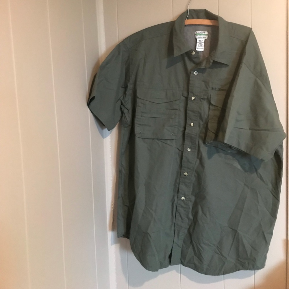 LL Bean insect repellent shirt